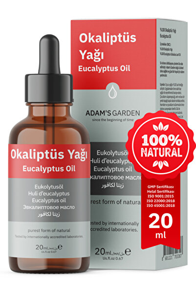 Adam's Garden Okaliptus Yağı %100 Saf 20ml