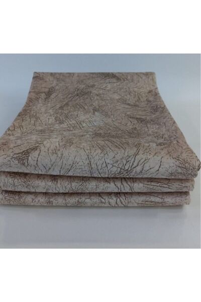 Hilal Home Sabıre Kozmetık Süngerli Koltuk Çekyat Örtüsü Süt Kahve Kaymaz Yıkınabılır Örtü