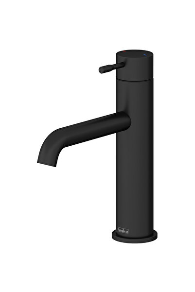 TESKA Atlas Leo S Lavabo Bataryası-Full Siyah