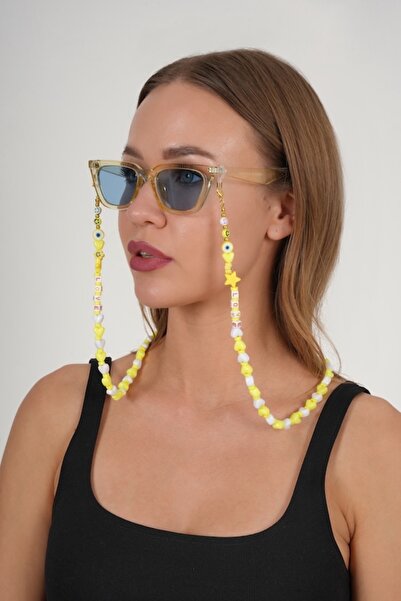 JULIANO Love Yellow Heart Glasses Chain - Necklace - Bracelet
