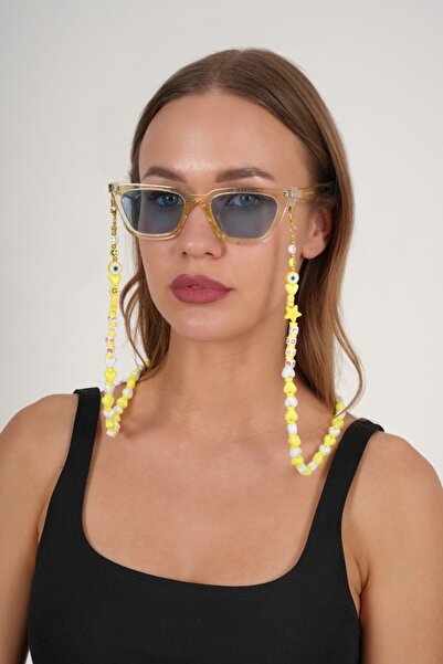 JULIANO Love Yellow Heart Glasses Chain - Necklace - Bracelet