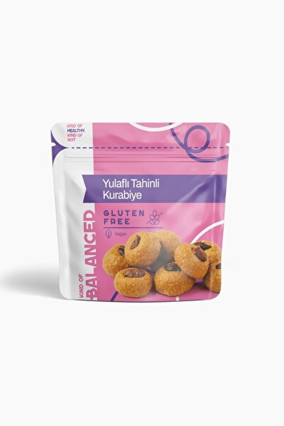Kind Of Balanced Glütensiz Yulaflı Tahinli Kurabiye 50 Gr