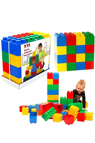 Rally مكعبات بناء كبيرة من 16 قطعة لعبة تعليمية تعليمية للأطفال