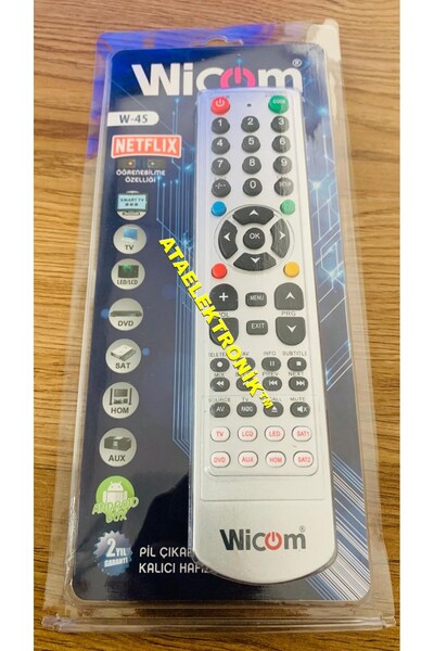 wellbox جهاز تحكم عن بعد ذكي عالمي من ويكوم متوافق مع جميع الأجهزة 8 في 1