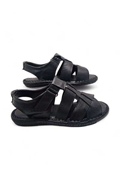 MAGIC SHOES Genuine Leather Orthopedic Men's Sandals