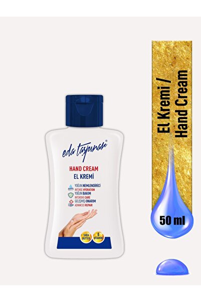 Eda Taşpınar Onarıcı El Kremi Yoğun Nemlendirici , Yumuşak Cilt , Nemlendirici Bakım - 50ML (EGY0039)
