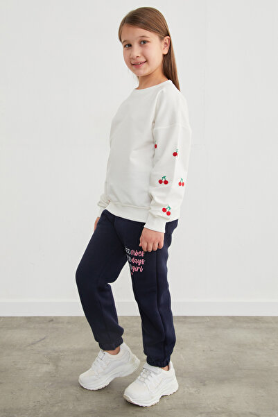 Fulla Moda 3-нитковий джоггер для дівчаток з принтом