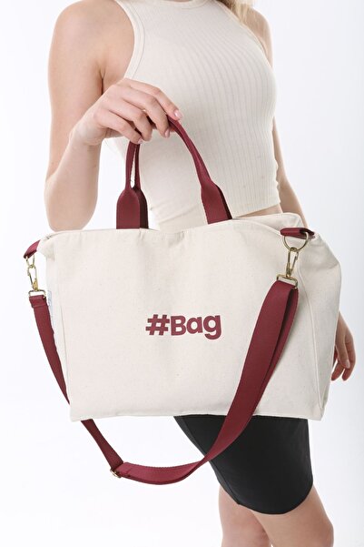 Baghashtag Kanvas Tote Çanta