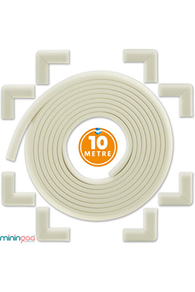 Miningaa 10-dijelni zaštitnik uglova Jastuk i 10 metara zaštitna spiralna tra...