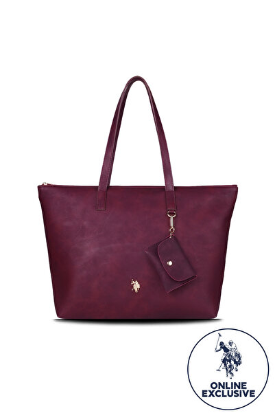 U.S. Polo Assn. Claret Red Women's Shoulder Bag Us26305 Online Exclusive