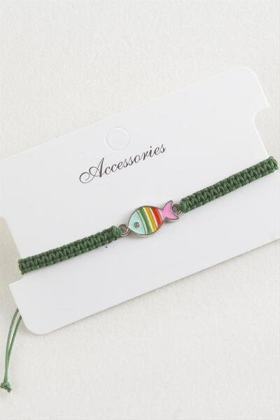 Ronanna سوار مضفر من AhEs Shopping Fish Macrame