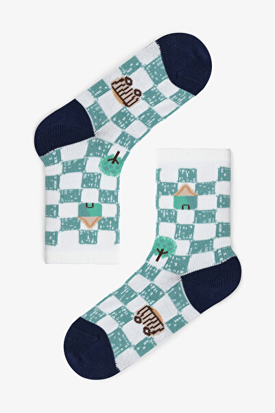 Penti Erkek Çocuk Tracs Araba Desenli 3'lü Soket Çorap