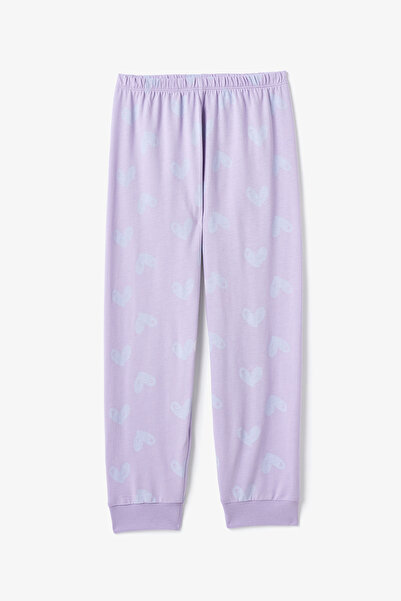 Penti Lila Kız Çocuk Kuromi Uzun Kollu Pamuklu Pijama Takımı