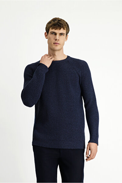 Kiğılı Crew Neck Regular Fit Wool Knitwear Sweater