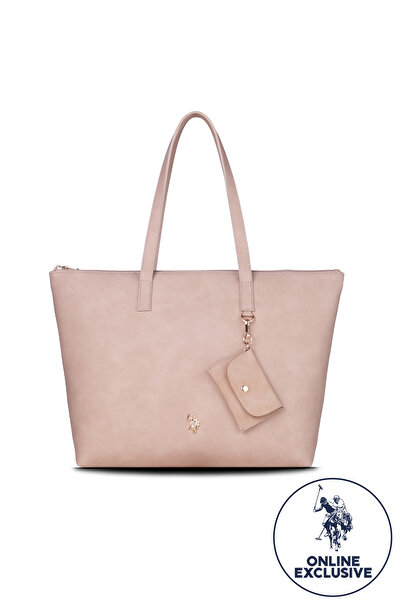 U.S. Polo Assn. Beige Women's Shoulder Bag Us26305 Online Exclusive