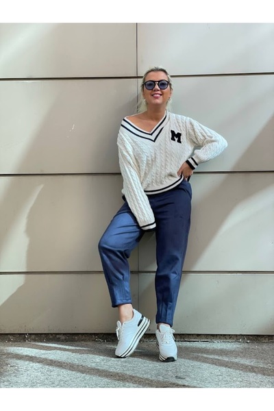 Leila PAÇASI PENSLİ SÜET PANTOLON