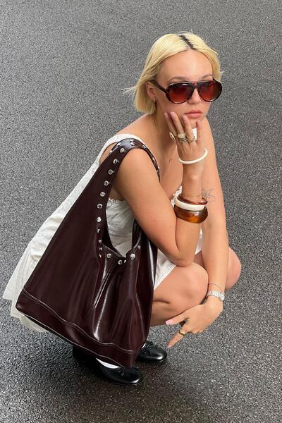 Bershka Zımbalı çanta