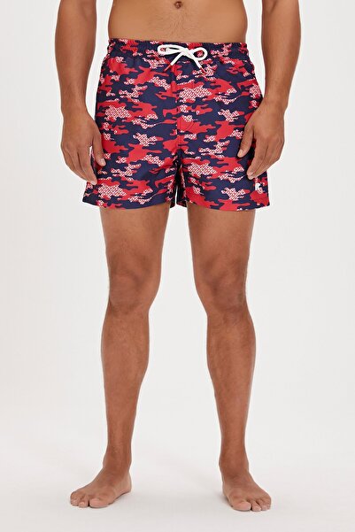 Bad Bear Owen Red Men's Swim Shorts