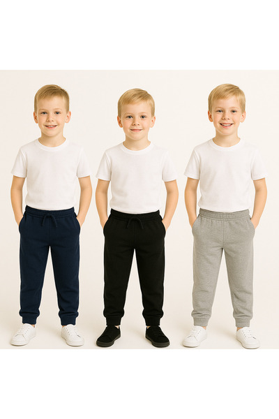 NETTENSTORE benjamin 3 lü paket avantaj paket jogger eşofman altı spor eşofma...
