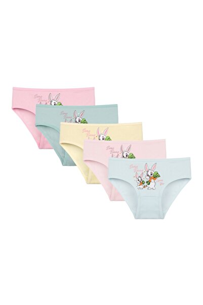 Donella 5'li Kız Çocuk Külot 4171PB67