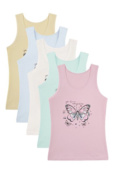 Donella 5-Piece Girls' Undershirt 4971Pb129