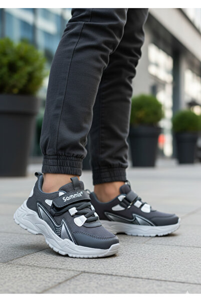 NHA Sammix 4001 Black Purple Daily Children's Anorak Light Comfortable Sports Shoes