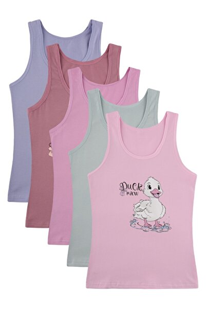 Donella 5'li Kız Çocuk Atlet 4971PB63