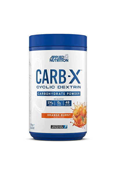 applied nutrition كارب إكس، برتقال انفجار، 1.2 كجم، 24 جم كربوهيدرات، 0 جم سكر