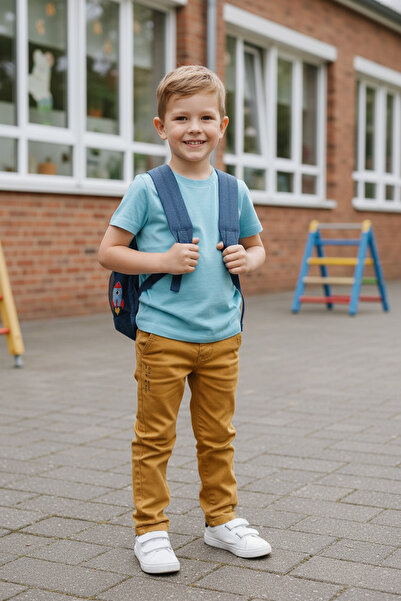 HÇ Hülya Çelik KİDSWEAR 2018 Men's Pants Camel