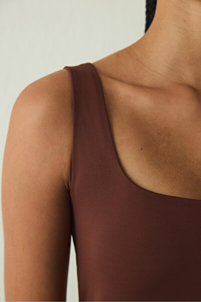 Penti CUPsecret Kendinden Pedli Kapuçino Kare Yaka Kalın Askılı Büstiyer