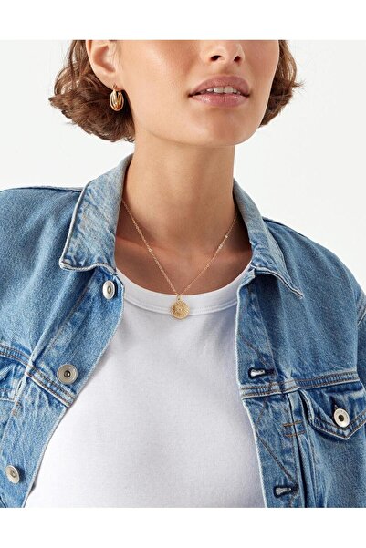 Accessorize SMALL CHUNKY HOOP Silver