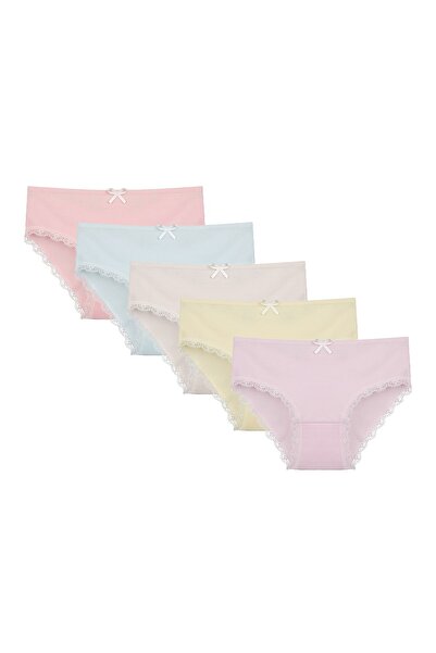 Donella 5'li Kız Çocuk Külot 4171PD1