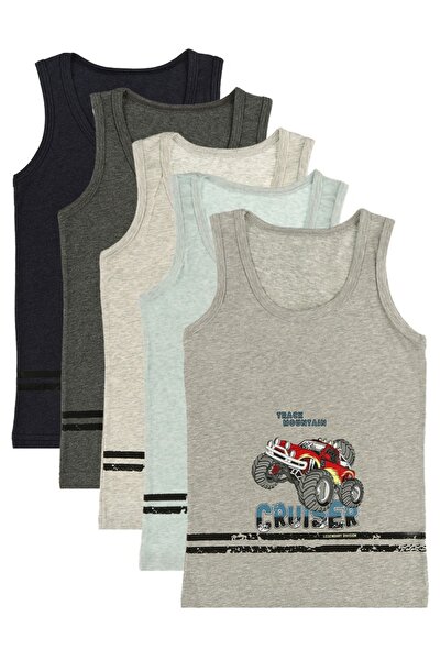 Donella 5-Pack Boys' Undershirts 777008