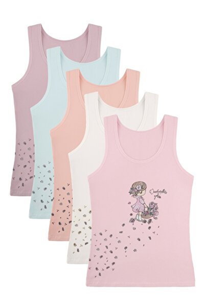 Donella 5'li Kız Çocuk Atlet 4971PB36