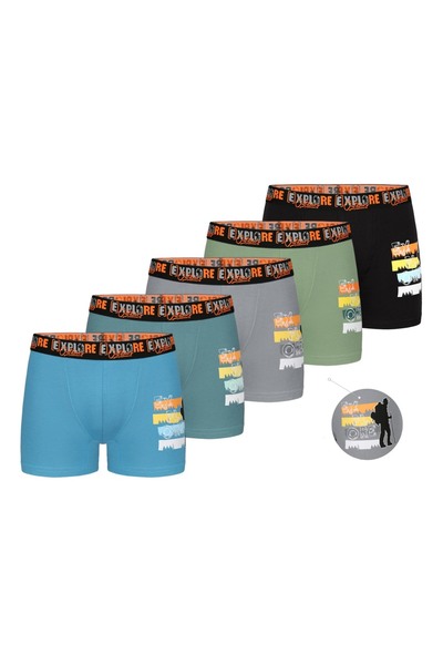 Donella 5 قطع من ملابس داخلية للرجال الشباب 8371PB41