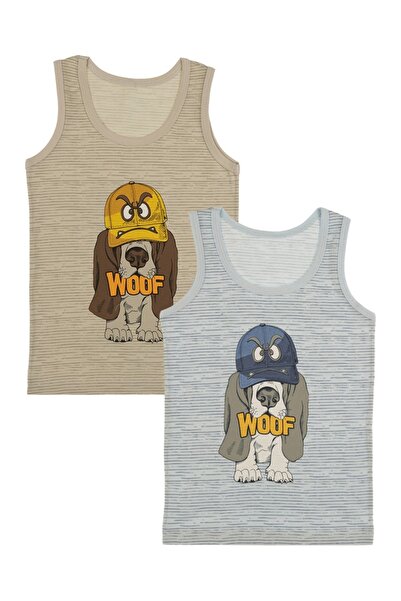 Donella 5-Pack Boys' Undershirts 771092Wf