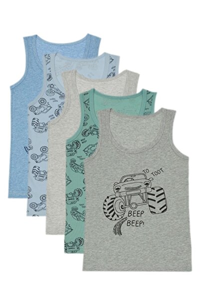 Donella 5-Piece Boys' Undershirt 77341239B