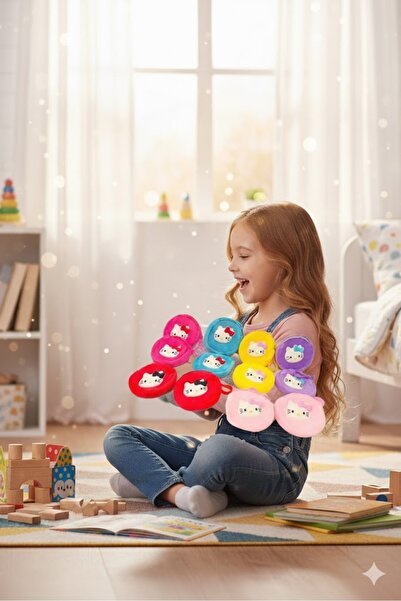 Pufline Hello Kitty Çanta Anahtarlık Çanta Süsü 10 cm