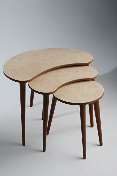 EDSY HOME Berlin Zigon Sehpa Traverten