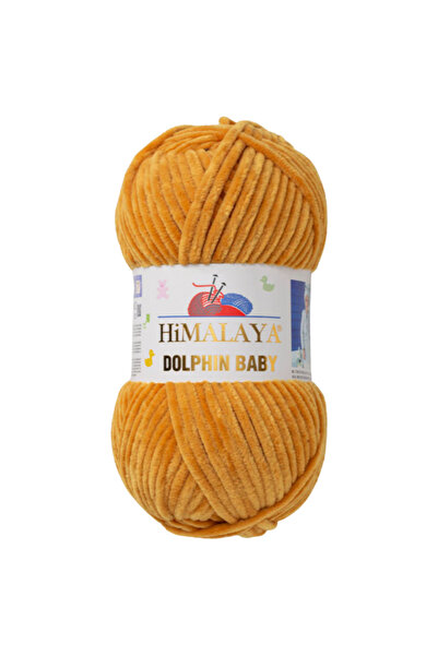 Himalaya Dolphin Baby Πλεκτό Κλωστό Χειροποίητο 100 gr 120 mt Velvet Plush Βρεφικό Πλεκτό Κλωστό 80330