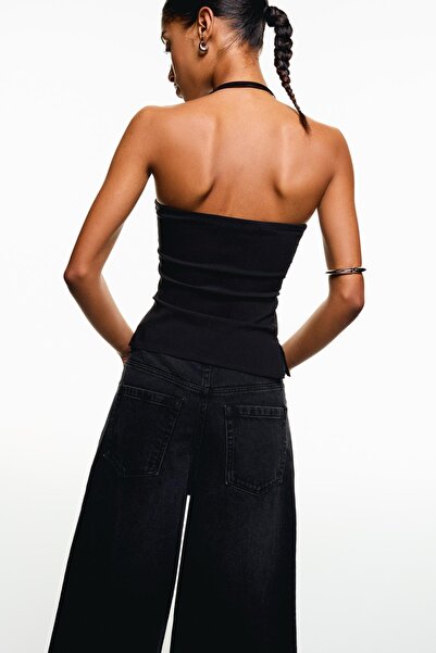 Bershka Bol denim bermuda şort