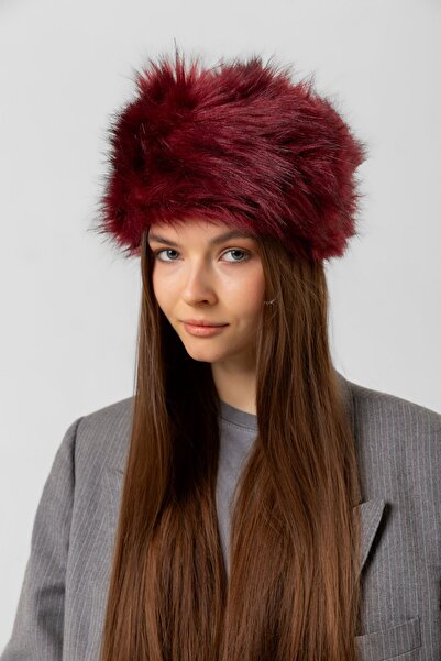 BALIENTE Heart with Burgundy Fur - Women's Hat