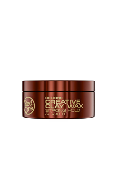 Red One Clay Hair Wax 100 ml – Mat Görünüm -güçlü Tutuş Muhtesem Stiller