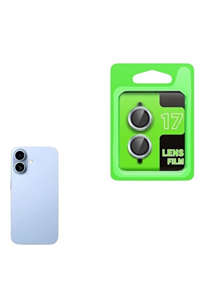 Yazmak واقي عدسة كاميرا iPhone 17 من الزجاج المقوى 9H - شفاف عالي الوضوح، مجموعة من قطعتين - أخضر