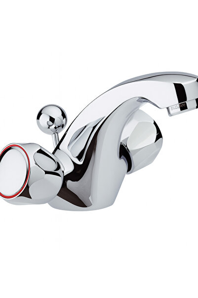 remer Rubinetterie Classic 13Y washbasin mixer, single lever, pop-up valve, ceramic cartridge