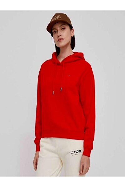 Tommy Hilfiger WOMEN'S REGULAR FIT SWEATSHIRT HODDIE