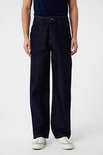 Antioch Dark Navy Relaxed Fit Men's Jeans