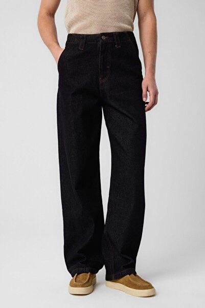 Antioch Men's Black Relaxed Fit Jeans