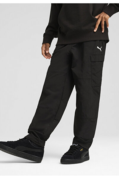 Puma WARDROBE ESS Relaxed Υφασμάτινο Παντελόνι Cargo Νεανικό