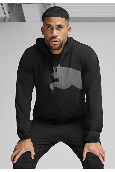 Puma Ανδρικό μπουφάν Train All Day με μεγάλο λογότυπο